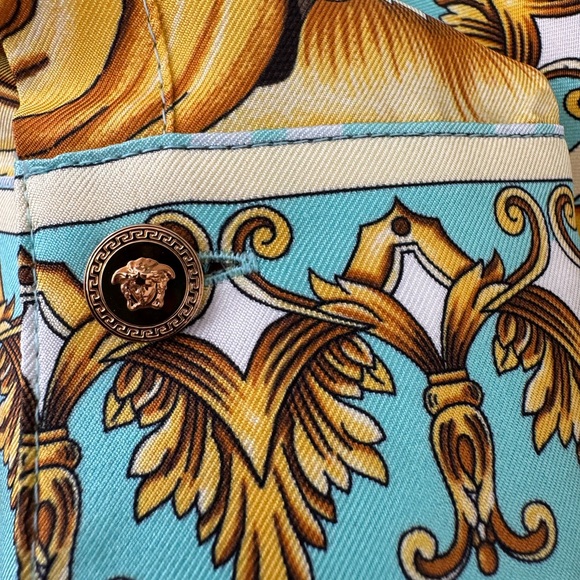 Fendace Barocco Fendi Zucca Monogram Silk Button Up Shirt SOLD OUT everywhere - Picture 16 of 16